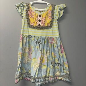 Girls Mustard Pie Tunic Top